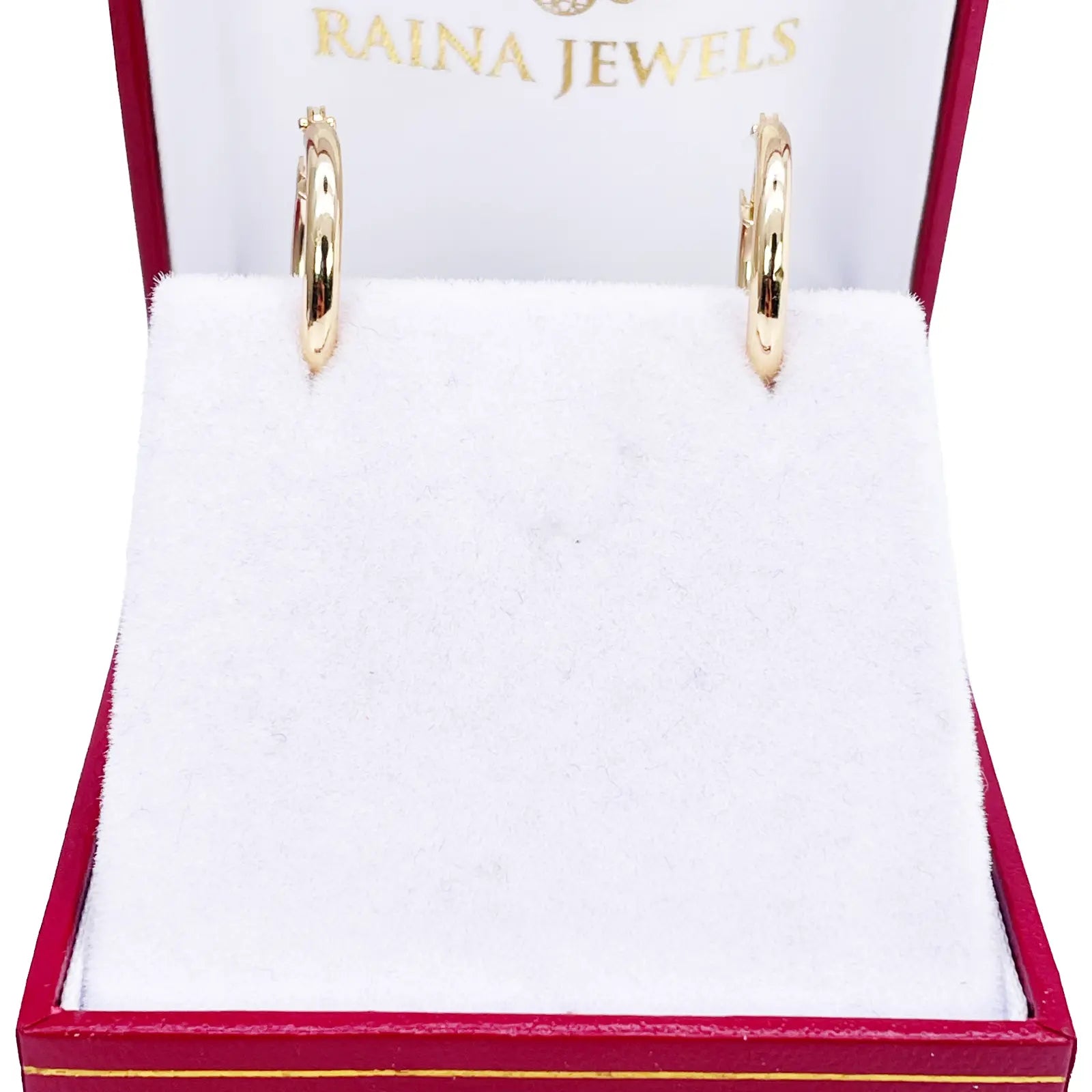 18ct Gold Hoop High Polished Minimalist Earrings 14.5mm Diameter  Diamond bracelet