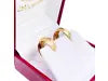 18ct Yellow Gold Pair Of High Polished Dome Hoop Huggie Earrings 10.8mm Diameter  Gold earring