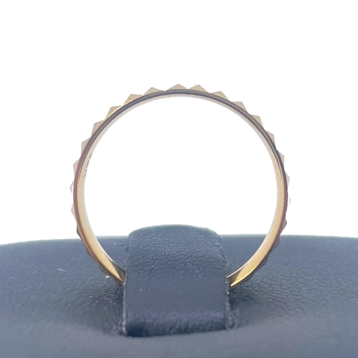22ct Yellow Gold Women's Wedding Band 4mm High Polished & Diamond Cut Groove  Gold Ring